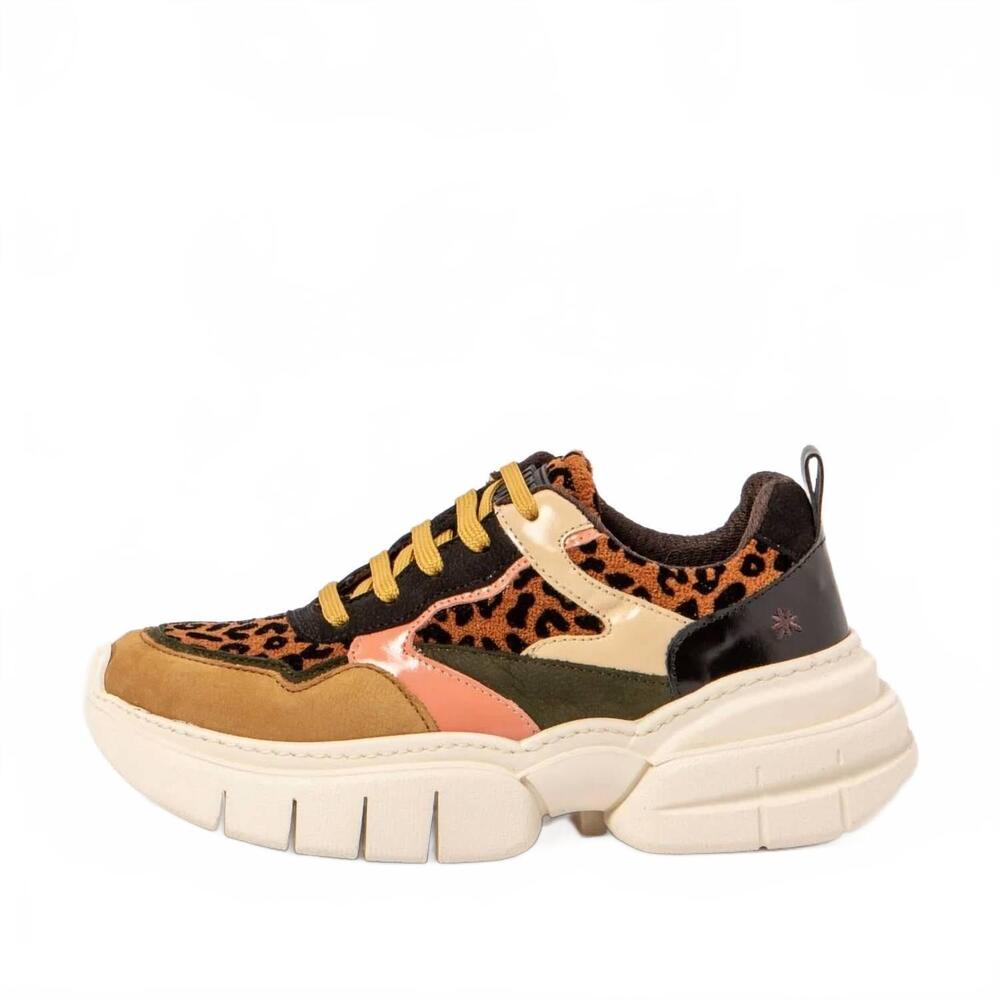 NEW THE ART COMPANY women's athens sneaker in multi jaguar